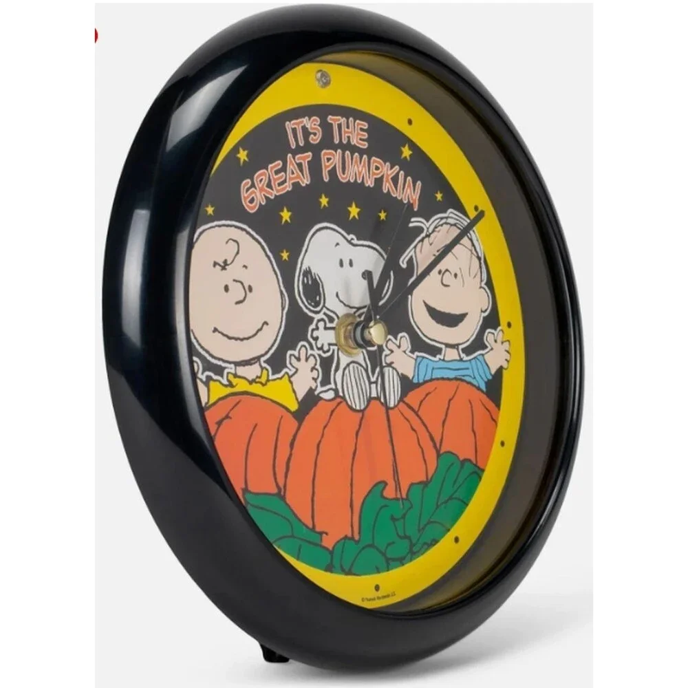 Round Plastic Spooky Sound Wall Clock (8